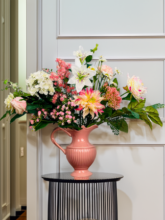 Zijden boeket "Romantic Pink " | 60cm