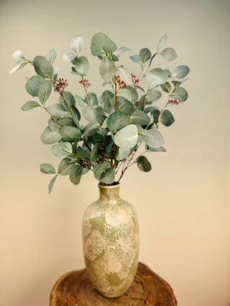 Zijden boeket "Euca love" | 80cm