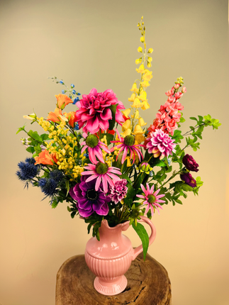 Zijden boeket "Flower Goddes" | 75cm