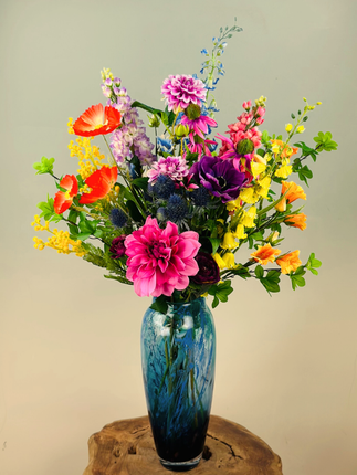 Zijden boeket "Flowery Beauty" | 75cm