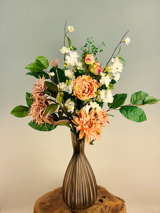 Zijden boeket "Jaheira's Flowers" | 80cm