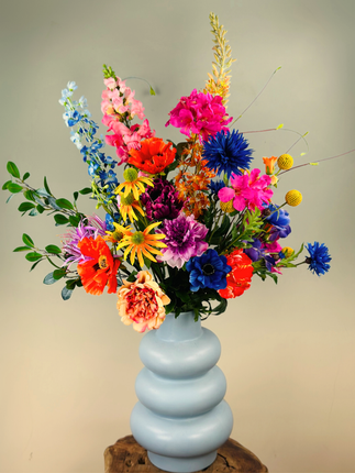 Zijden -XL- boeket "Madame Bouquet" | 85cm