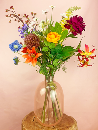 Zijden boeket "Pretty Explosion" | 100cm