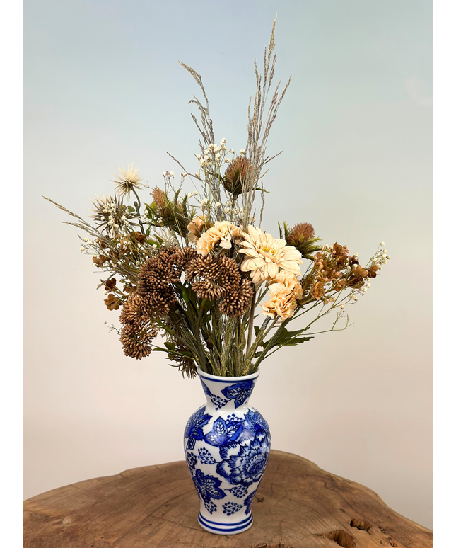 Zijden & droogboeket "Perfect Sense"  | 35cm