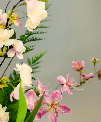 Zijdenbloemen boeket "Pink Fantasy" | 70cm