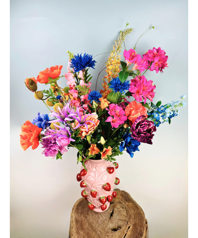 Zijden -XL- boeket "Madame Bouquet"  | 85cm