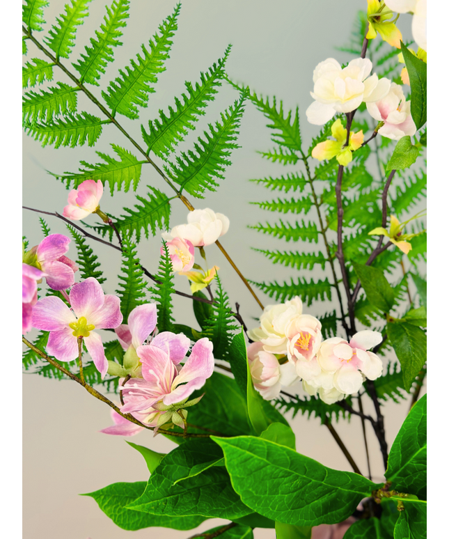 Zijdenbloemen boeket "Pink Fantasy" | 70cm