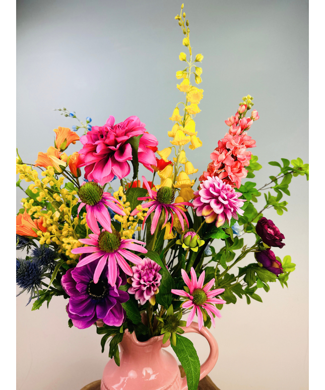 Zijden boeket "Flower Goddes"  | 75cm