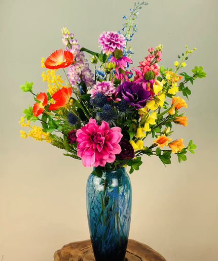 Zijden boeket "Flowery Beauty" | 75cm