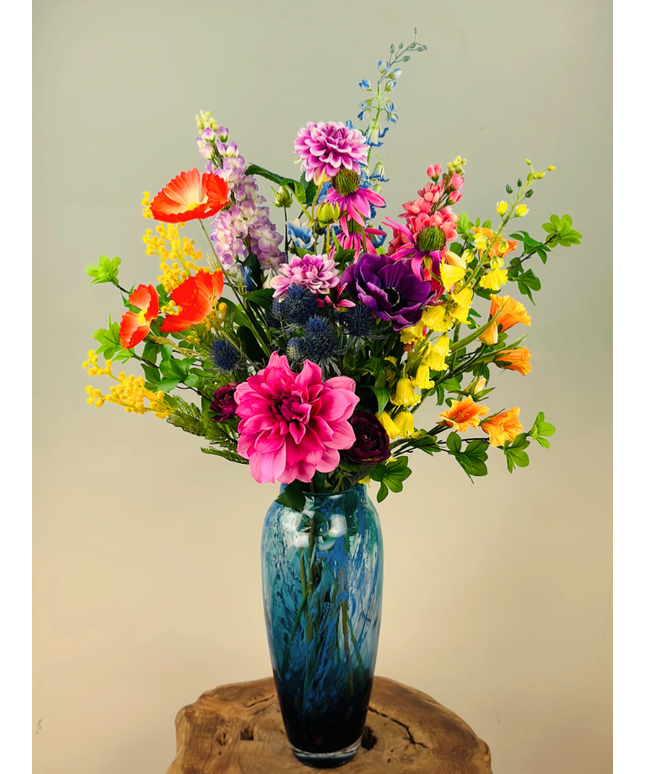 Zijden boeket "Flowery Beauty" | 75cm