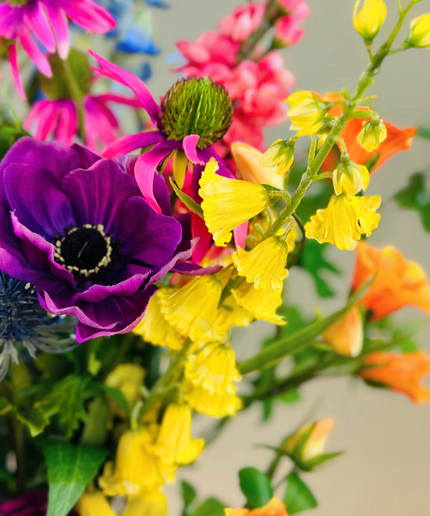 Zijden boeket "Flowery Beauty" | 75cm