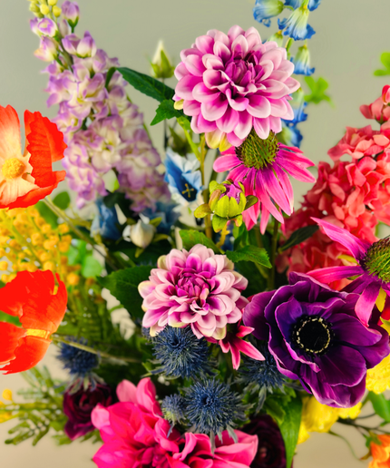 Zijden boeket "Flowery Beauty" | 75cm