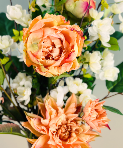 Zijden boeket "Jaheira's Flowers"  | 80cm