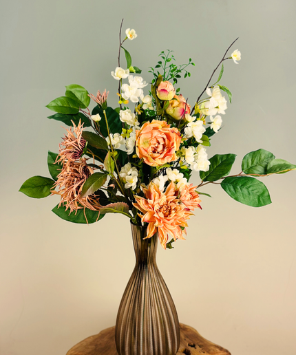 Zijden boeket "Jaheira's Flowers"  | 80cm