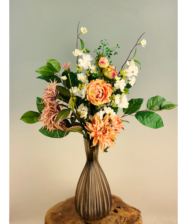 Zijden boeket "Jaheira's Flowers"  | 80cm