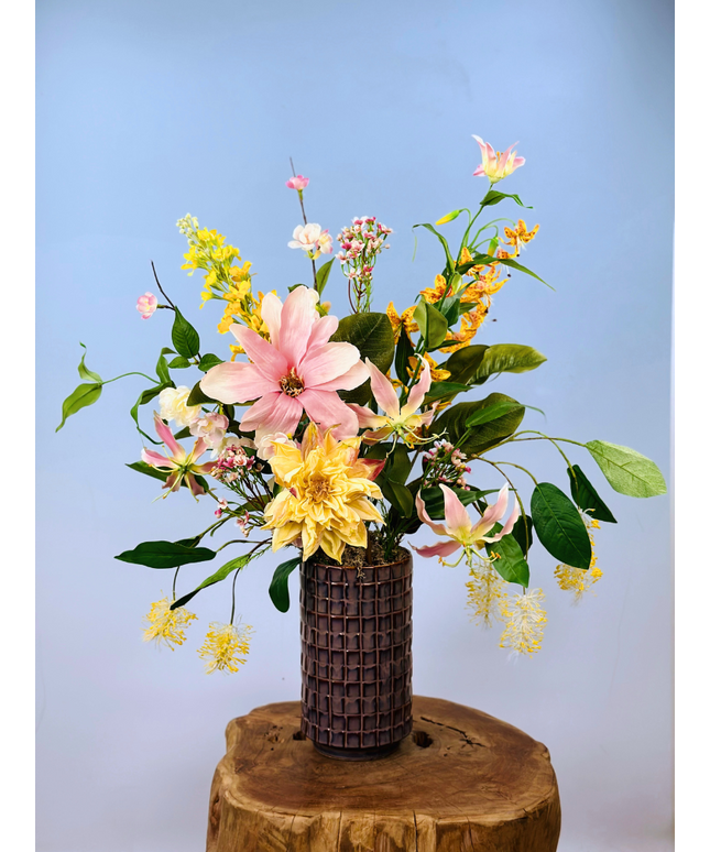 Zijdenbloemen boeket "My Darling" | 60 cm
