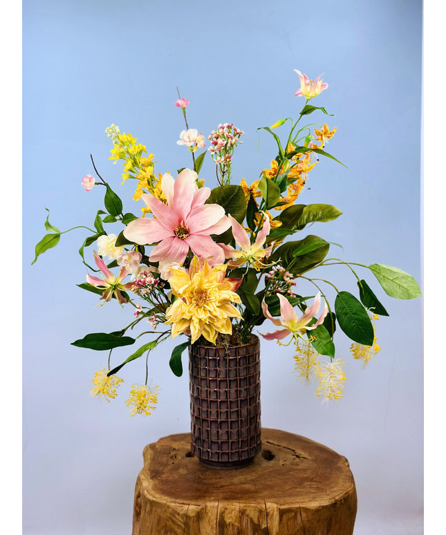 Zijdenbloemen boeket "My Darling" | 60 cm