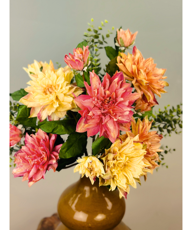 Zijdenbloemen boeket "Orlesian Flowers" | 60cm