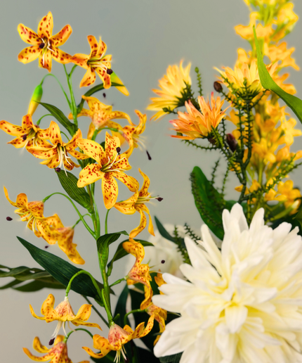Zijdenbloemen boeket "Sunny Day" | 70cm