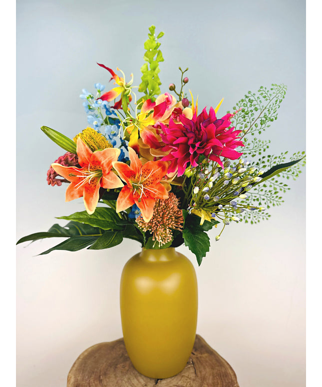 Zijden boeket tropical dreams