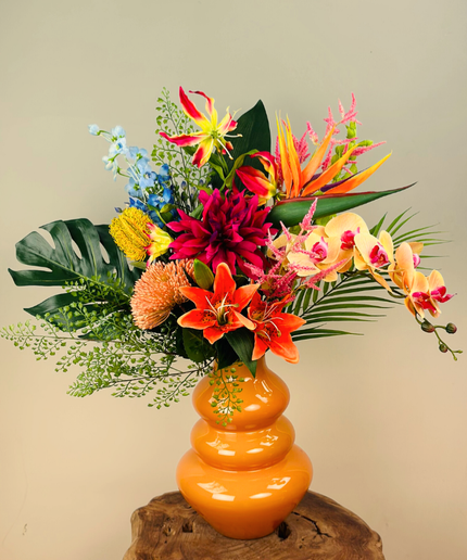 Zijden boeket tropical dreams
