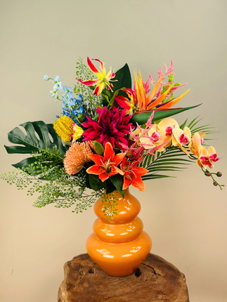 Zijden boeket tropical dreams