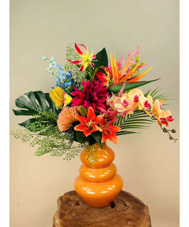 Zijden boeket tropical dreams