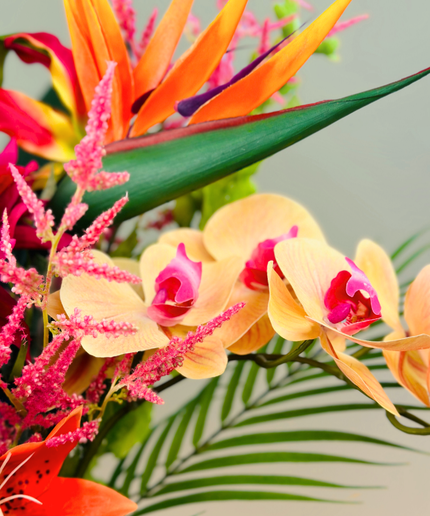 Zijden boeket tropical dreams