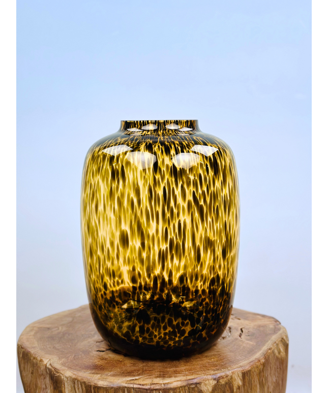 Vase The World | Artic "Cheetah vaas" | ⌀25xH35cm