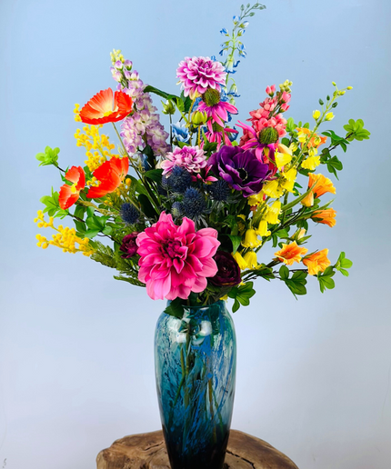 Zijden boeket "Flowery Beauty" | 75cm