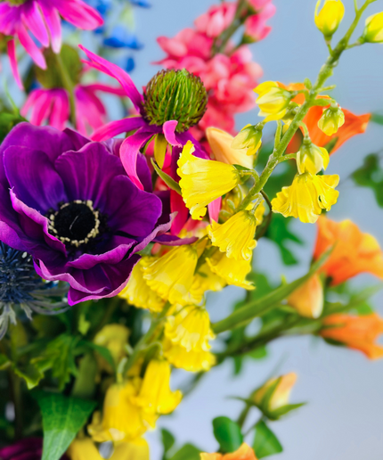 Zijden boeket "Flowery Beauty" | 75cm
