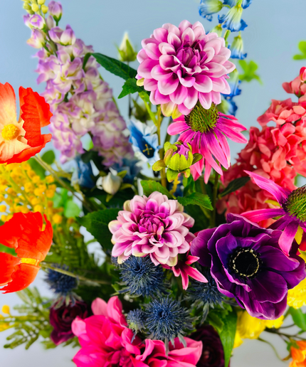Zijden boeket "Flowery Beauty" | 75cm