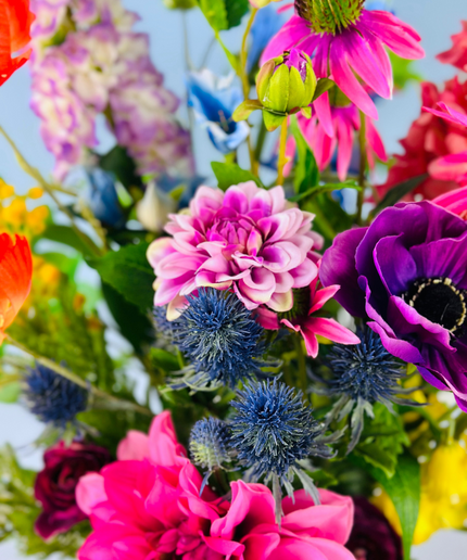 Zijden boeket "Flowery Beauty" | 75cm