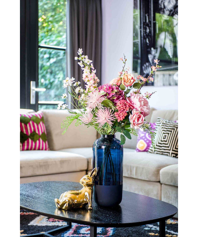 Zijden boeket "Lovely Pink"  | 75cm