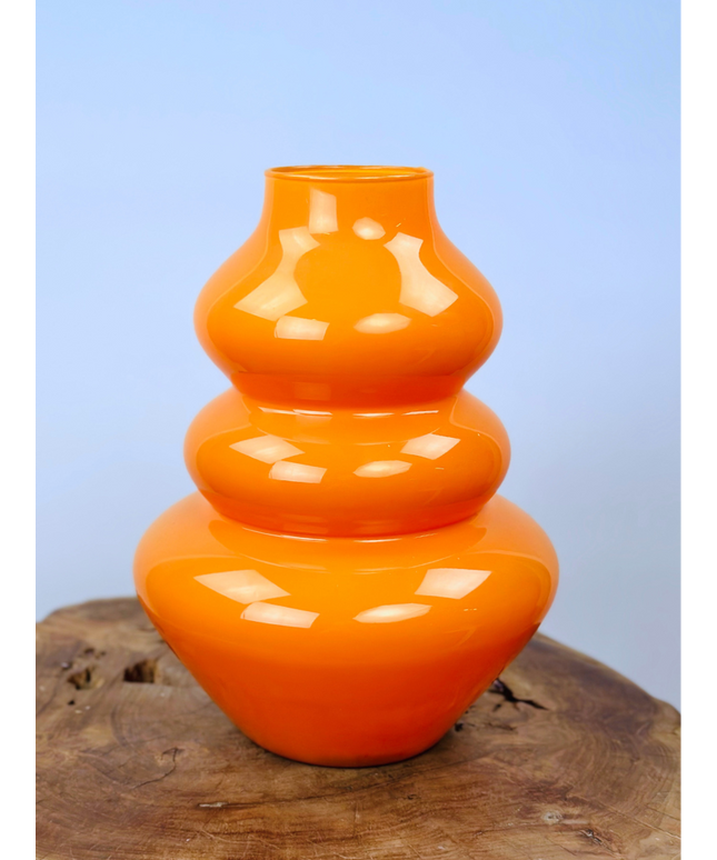 Funky vase "Oranje" | ⌀ 22cm xH29 cm