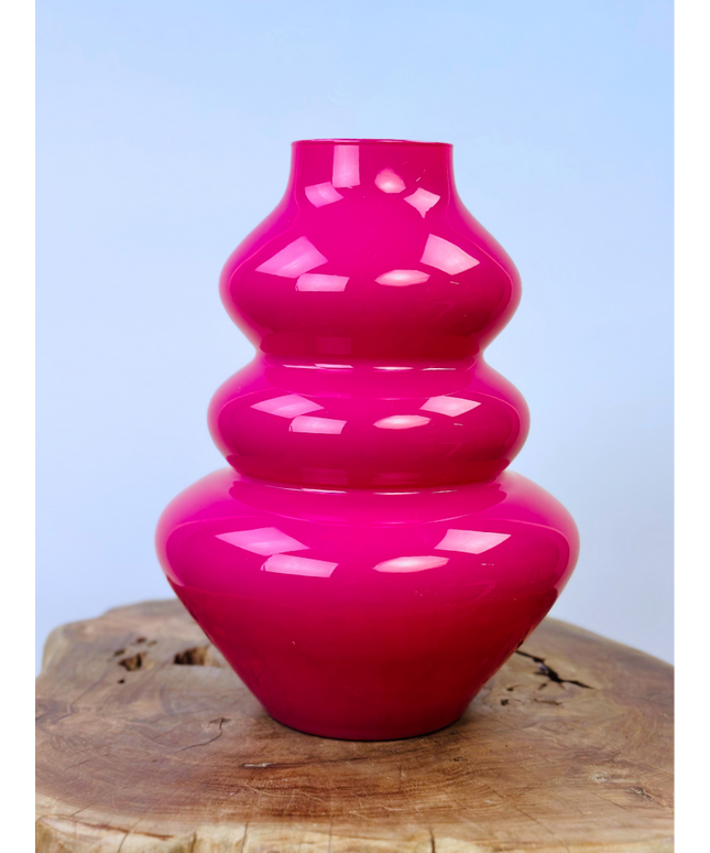 Funky vase "Fuchsia" | ⌀ 22cm xH29 cm