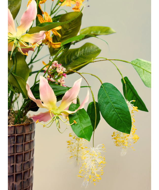 Zijdenbloemen boeket "My Darling" | 60 cm