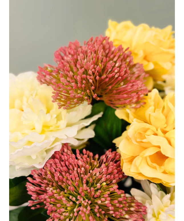 Zijdenbloemen boeket "Nature's gift" | 50cm
