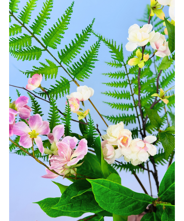 Zijdenbloemen boeket "Pink Fantasy" | 70cm