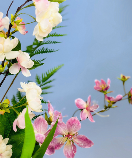 Zijdenbloemen boeket "Pink Fantasy" | 70cm