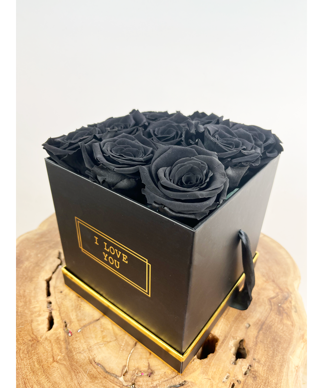 Luxe Longlife Rozenbox - 9 rozen (meerdere kleuren)