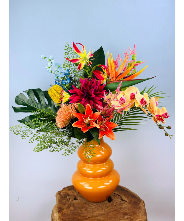 Zijden boeket tropical dreams
