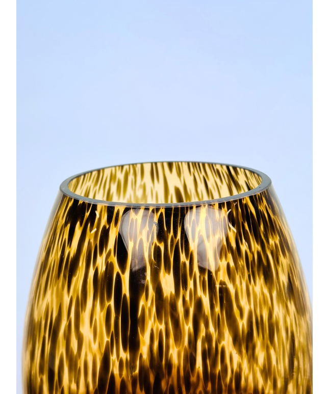 Vase the World | Ubangi vaas "Cheetah" | ⌀17xH30cm