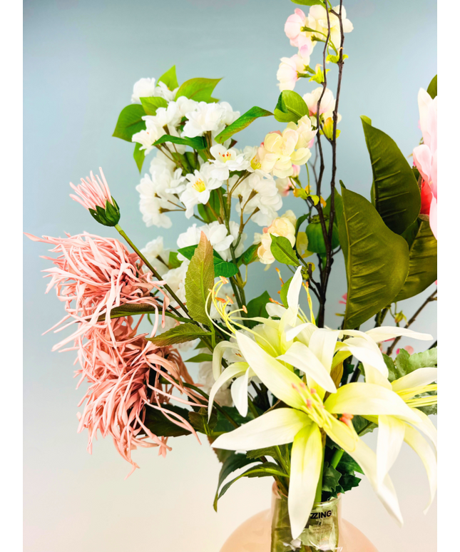 Zijden boeket "Pink Dream"  | 70cm
